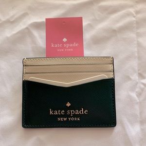Kate Spade Color Block card holder